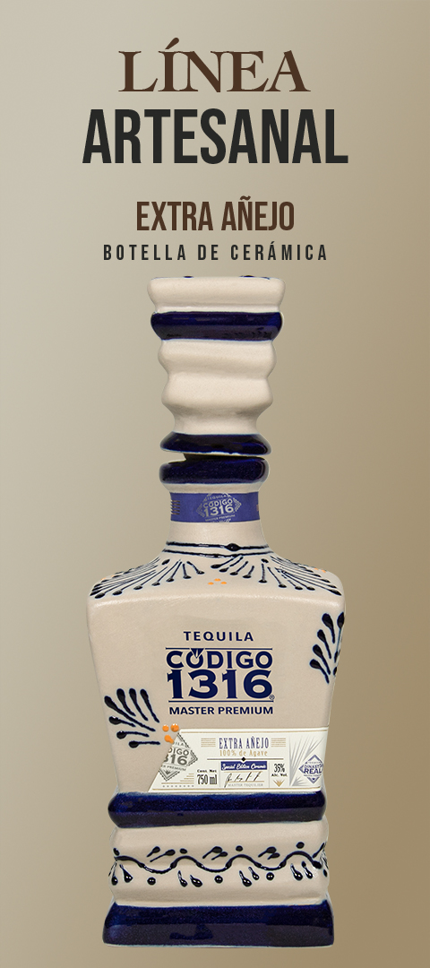 Extra añejo ceramic blue